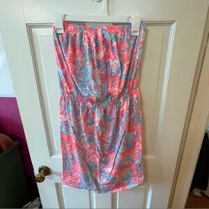 Lilly Pulitzer Strapless Dress